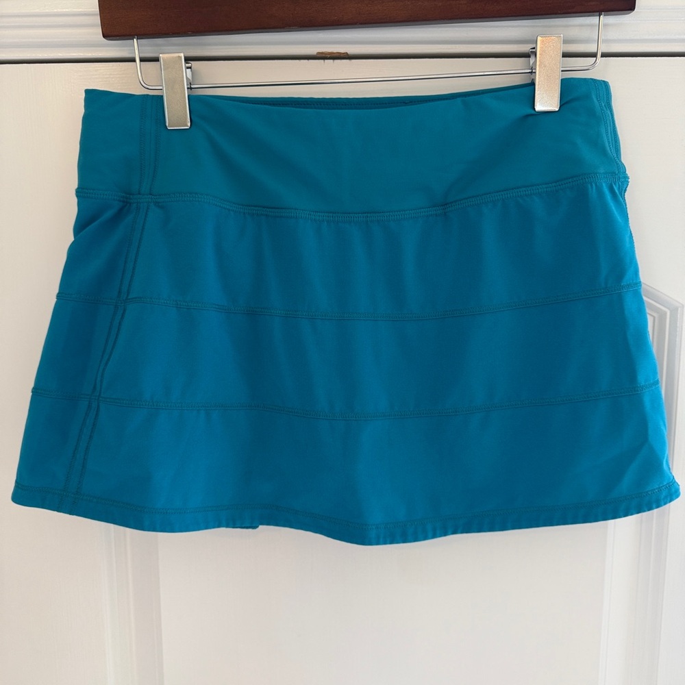 Lululemon teal Blue Athletic Skort size 6
